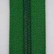 5 mm open-ended zipper with one slider 80 cm / Green 243