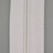 5 mm open-ended zipper with two sliders 70 cm / White 101
