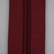 5 mm open-ended zipper with one slider 50 cm / Wine 178