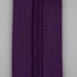 5 mm open-ended zipper with one slider 50 cm / Grape 175