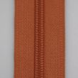 5 mm open-ended zipper with one slider 50 cm / Brick brown 283