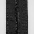 5 mm open-ended zipper with one slider 50 cm / Black 332
