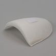 Shoulder pads B16 / covered / with velcro / white