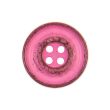 Round button with border / 22 mm / Pink