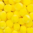 Acrylic pom-poms set / 6 mm yellow