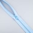 5 mm closed-ended Chunky zip 16 cm Lt blue 185