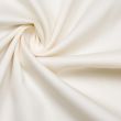 Cotton sateen bedsheeting / 400 Light cream