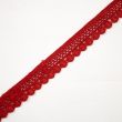 Guipure lace 18 mm / Red