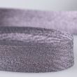 Lurex Bias 25 mm / Grey-purple 8112