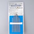 Milward Hand Needles Milliners 3-9 16pc