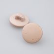 Shank button made of recycled materials 13 mm / Light beige