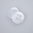 Plastic button 13 mm / White