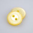 Plastic button 13 mm / Lt Yellow