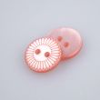 Plastic button 13 mm / Lt Pink