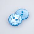 Plastic button 13 mm / Blue