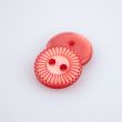 Plastic button 13 mm / Lt Red