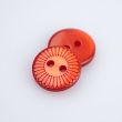 Plastic button 13 mm / Red