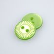 Plastic button 13 mm / Green