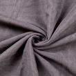 Wide width furnishing fabric Canvas / Dark grey
