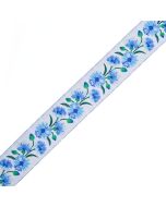 Jacquard lace / Cornflowers