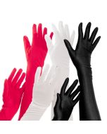Festive long gloves / Different shades