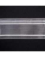 Curtain tape 50 mm / Shortening 1:2 / With loops