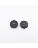 Simple button / 15 mm / Black