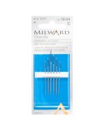 Milward Embroydery Needles Chenille 18-24 6pc