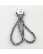 Curtain tieback Rattan 88 / Grey