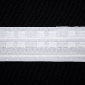 Curtain tape 50 mm / Shortening 1 : 2