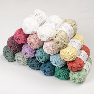 Yarn Baby Smiles Easy Cotton 50 g / Different shades