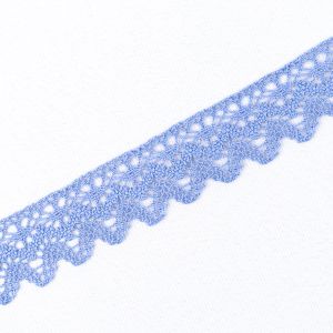 Cotton lace / Marine