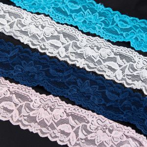 Stretch lace 50 mm / Different Colors