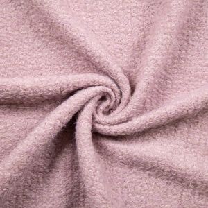 Bouclé fabric Sparkle / Blush pink