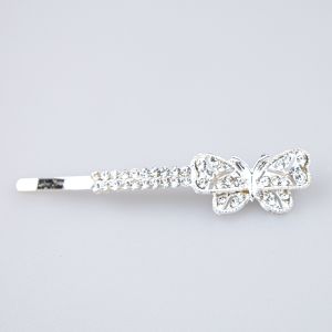 Hair slide / Butterfly with rhinestones 2 pc
