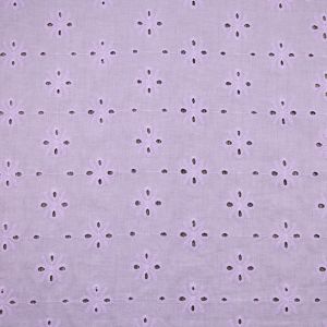 Cotton broderie / Lilac