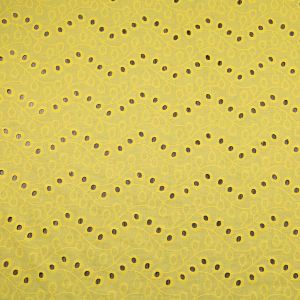 Cotton broderie / Yellow