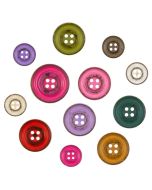 Round button with border / Different sizes / Different shades