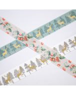Christmas ribbon 40 mm / Different