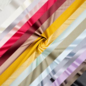 Cotton sateen bedsheeting / Different shades