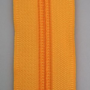 5 mm open-ended zipper with one slider 85 cm / Dark yellow 114