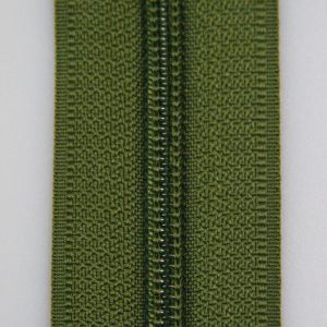 5 mm open-ended zipper with one slider 25 cm / Khaki 264