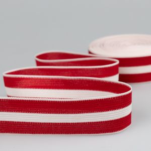 Ribbon 32 mm / Red-White-Red