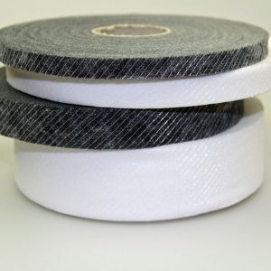 Ribbon of Iron On Interfacing with Diagonal Thread