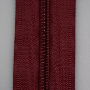 5 mm open-ended zipper with one slider 35 cm / Wine 178