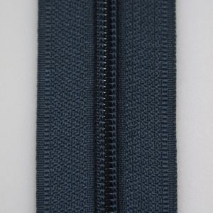 5 mm open-ended zipper with one slider 40 cm / Dark grey 321
