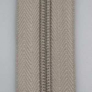 5 mm open-ended zipper with one slider 65 cm / Light beige 307