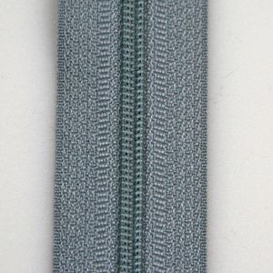 3 mm zip 8 cm / Grey 316