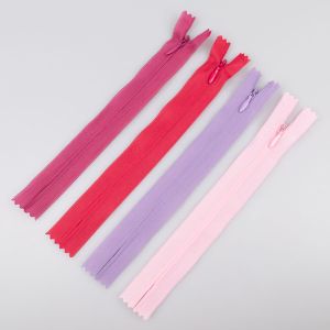 Closed end invisible zip 18 cm / Different shades