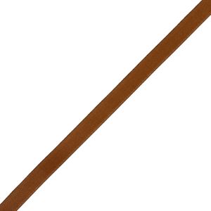 One-sided glazed string with edge 12 mm / 3201 Brown